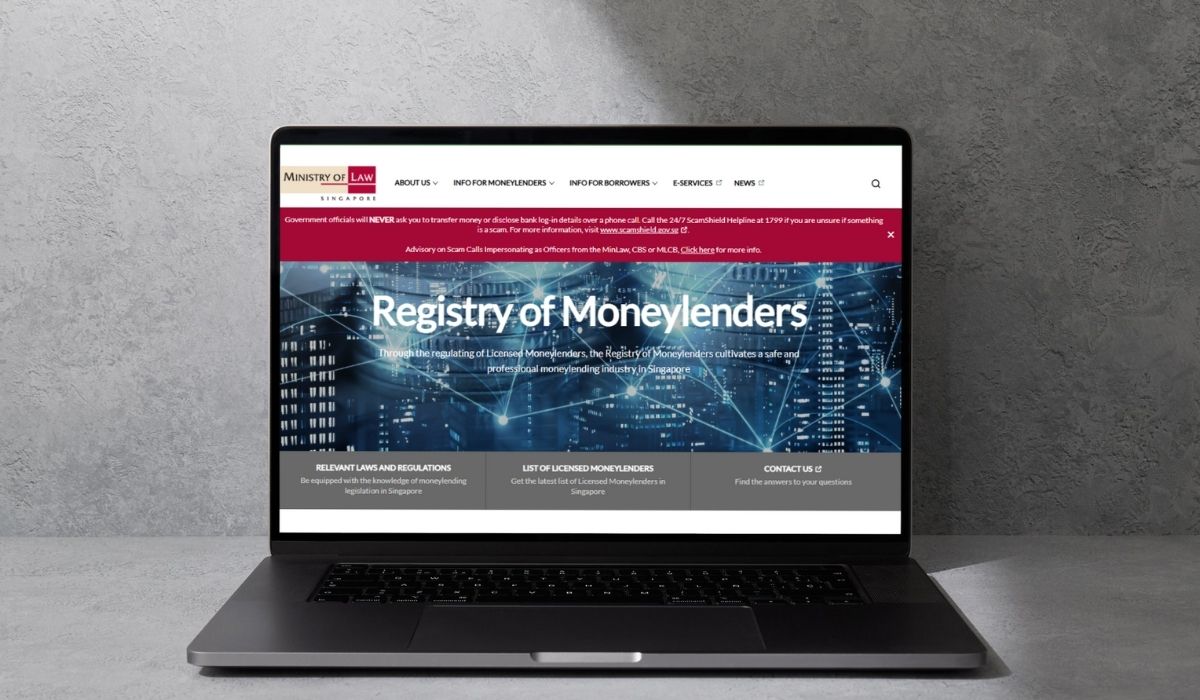 MinLaw Registry of Moneylenders Singapore MinLaw Registry of Moneylenders Singapore